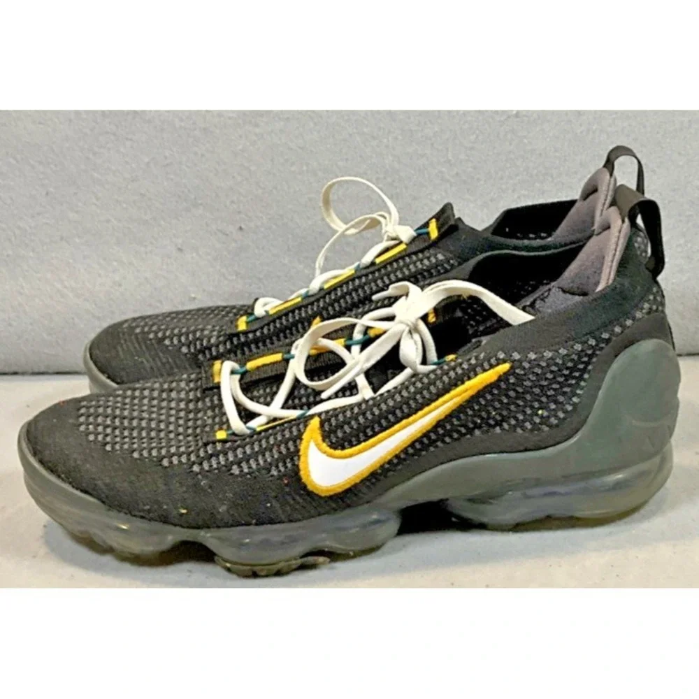 Nike Air Vapormax 2021 Flyknit Black Gold (DH4086-001) Sneakers Men Size 11
